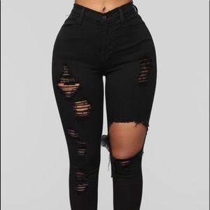 Fashion nova glistening jeans